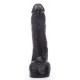 Gode Georges Hung System 19 x 5.3 cm Noir 