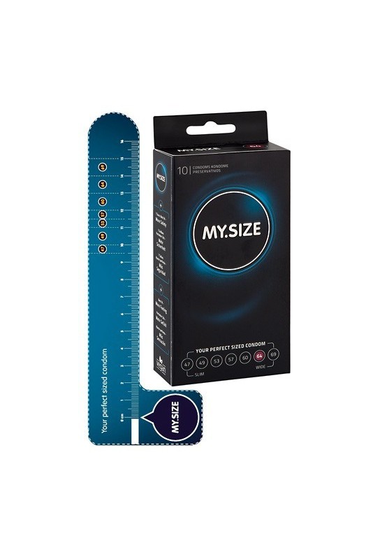 Préservatifs My Size 64mm x10 