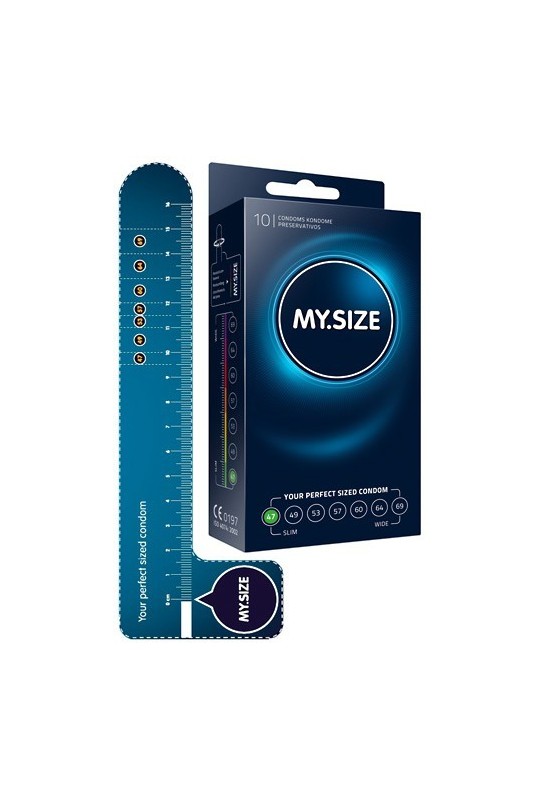 Préservatifs My Size 47mm x10 