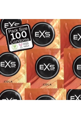 Préservatifs aromatisés Cola 54mm x100 