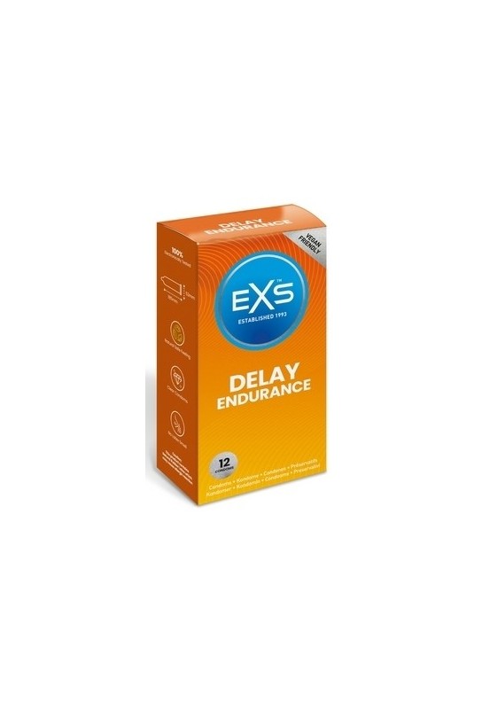 Préservatifs retardant Delay Endurance 53mm x12 