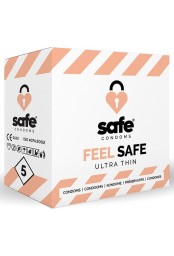 Préservatifs fins Feel Safe 54mm x5