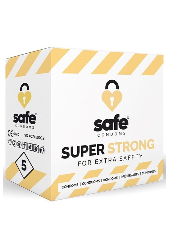 Préservatifs Super Strong 56mm x5 