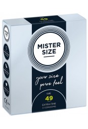 Préservatifs Mister Size 49mm x3