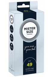Préservatifs Mister Size 49mm x10