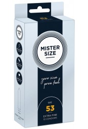 Préservatifs Mister Size 53mm x10