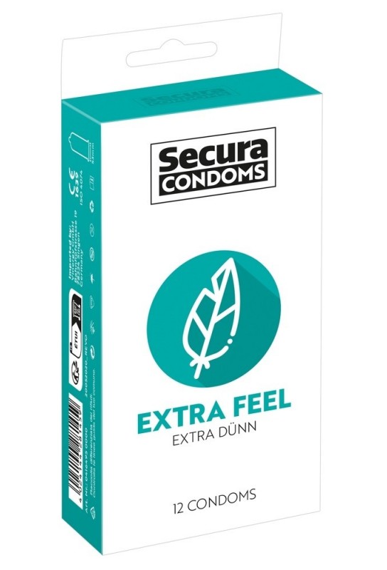 Préservatifs fins Extra Feel 53mm x12 