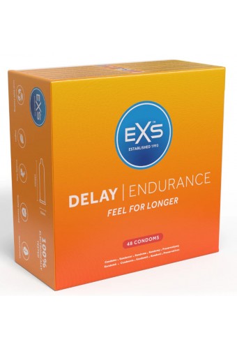 Préservatifs retardants Delay Endurance 53mm x48 