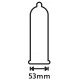 Préservatifs lubrifiés Extra Wet 53mm x48 