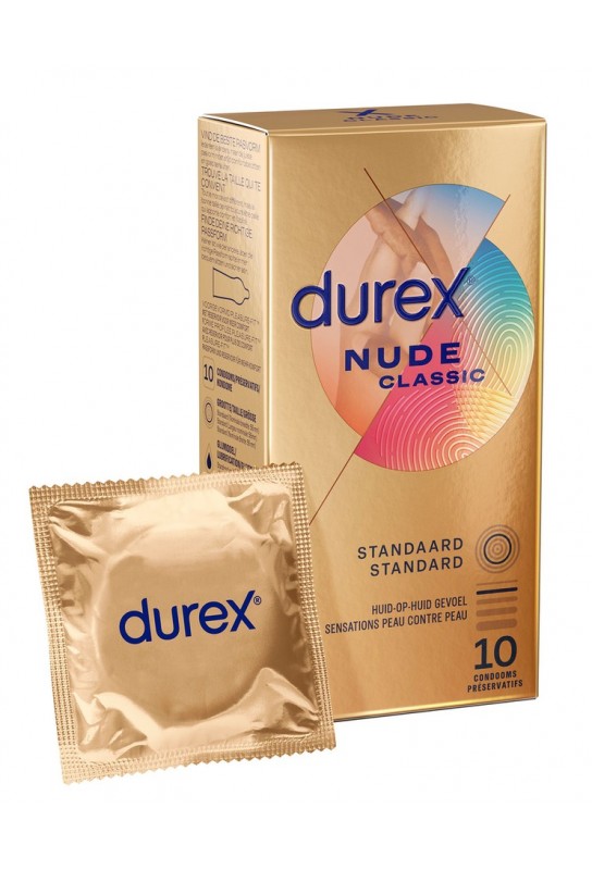 Préservatifs Durex Nude x10 
