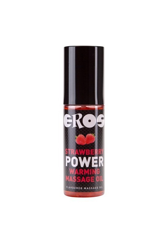 Gel de massage Warming Fraise 100mL 