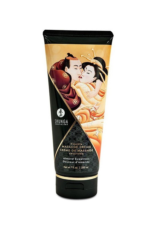 Crème de massage Comestible Douceur d'AMANDE - 200ml 