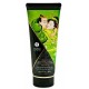 Crème de massage Comestible POIRE et THÉ VERT Exotique - 200ml 