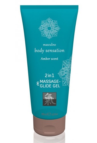 Lubrifiant et Gel pour massage Ambre 200mL 