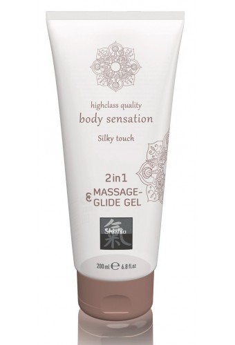 Lubrifiant et Gel pour Massage Silky Touch 200mL 