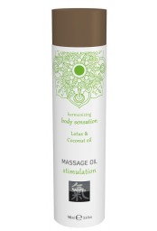 Huile de massage Stimulation Lotus et Coco 100mL