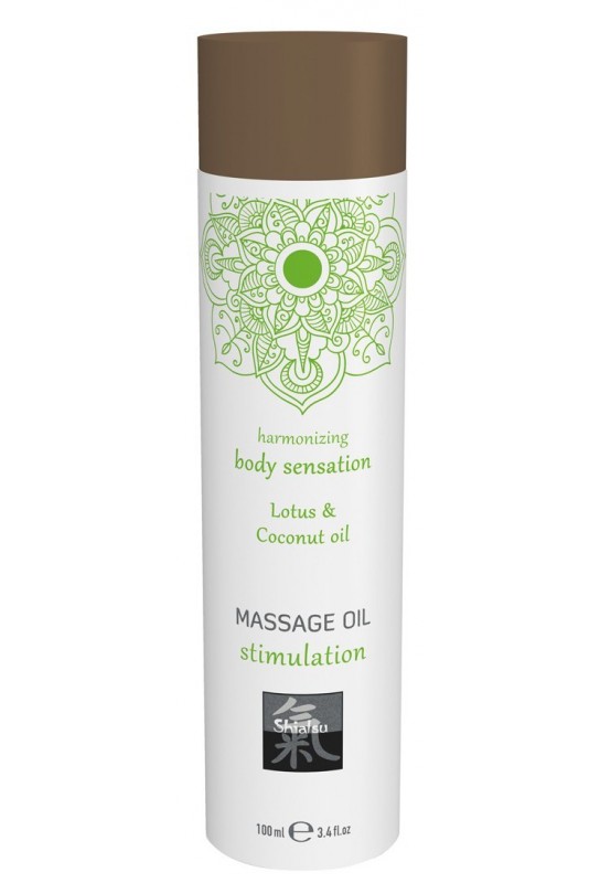 Huile de massage Stimulation Lotus et Coco 100mL 