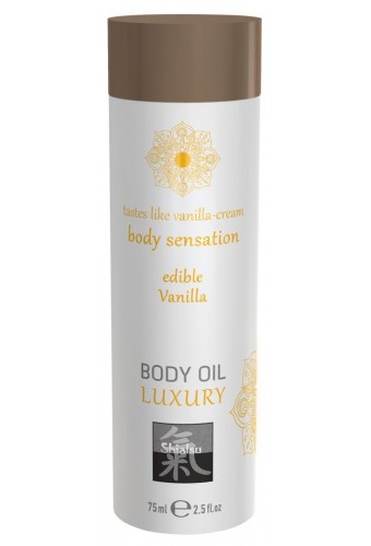 Huile de massage Comestible - VANILLE 75ml 