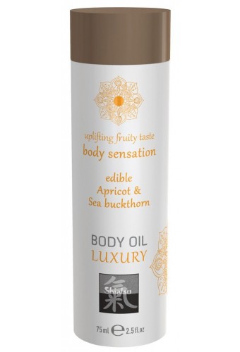 Huile de massage Comestible - ABRICOT et ARGOUSIER 75ml 