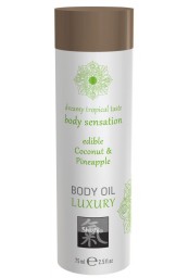 huile de massage Comestible Coco et Ananas 75mL