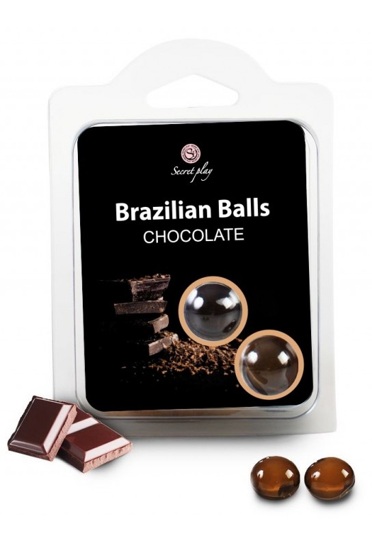 Boules de massage BRAZILIAN BALLS Chocolat 