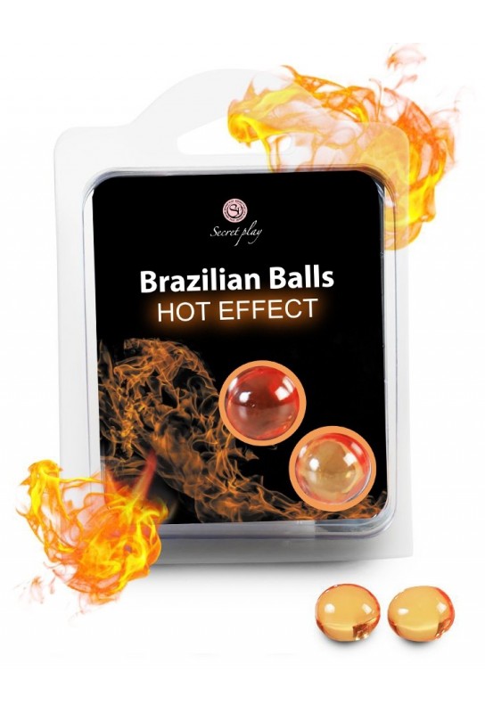 Boules de massage BRAZILIAN BALLS Effet chaud 