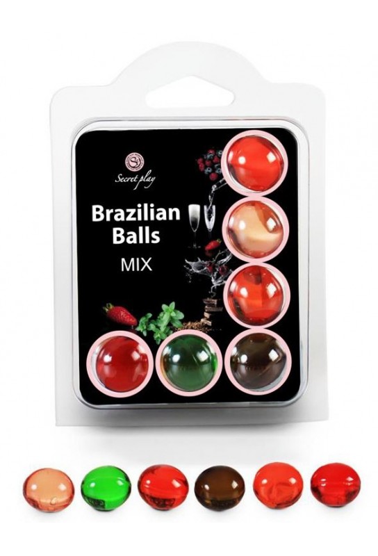 Boules de massage BRAZILIAN BALLS Parfums variés 