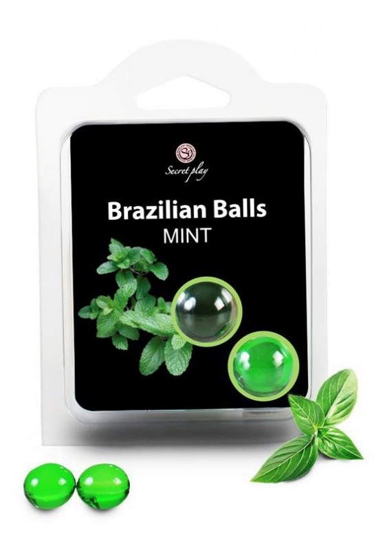 Boules de massage BRAZILIAN BALLS Menthe 