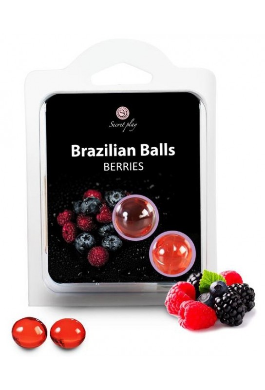Boules de massage BRAZILIAN BALLS Fruits des bois 