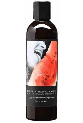 Huile de massage comestible Pastèque 237ml 