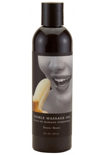 Huile de massage comestible Banane 237ml 