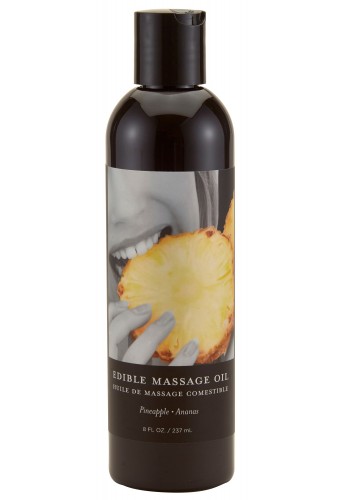 Huile de massage comestible Ananas 237ml 