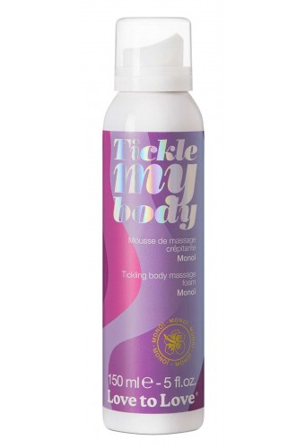 Mousse de massage crépitante Tickle My Body Monoi 150ml 