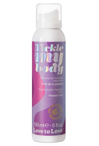 Mousse de massage crépitante Tickle My Body Fruits de la Passion 150ml 