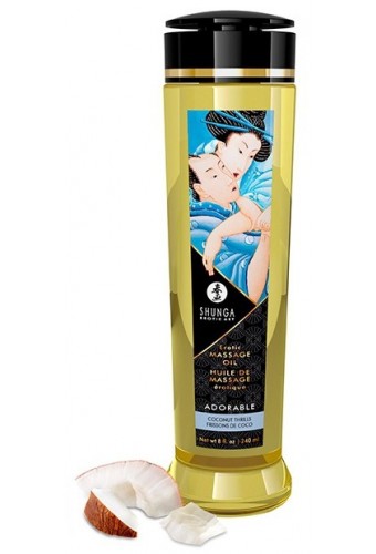 Huile de massage Adorable Frissons de Coco 240mL 