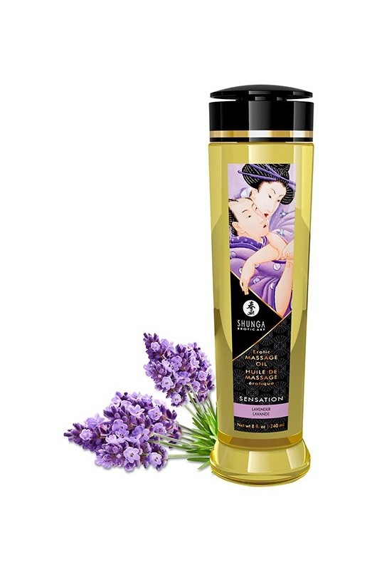 Huile de massage Sensation Lavande 240mL 