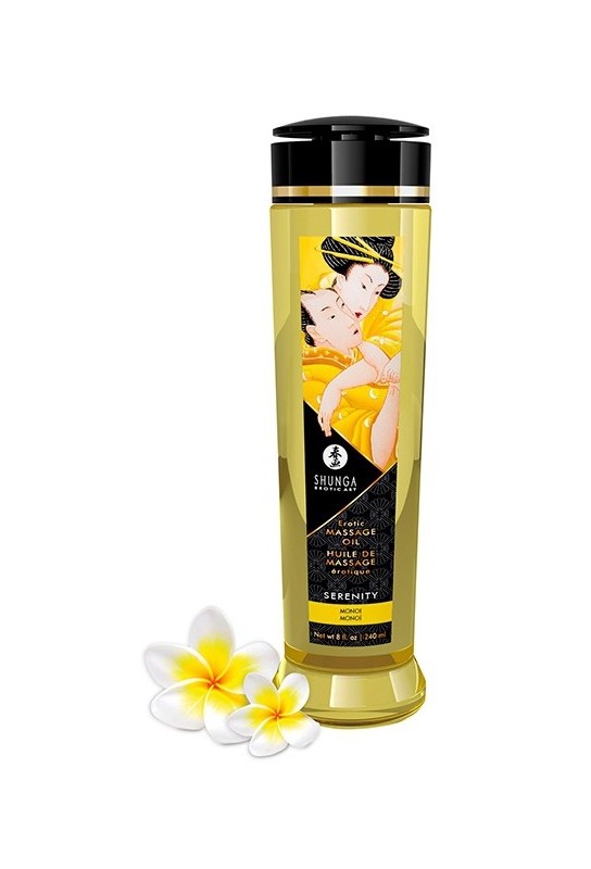 Huile de massage Serenity Monoï 240mL 
