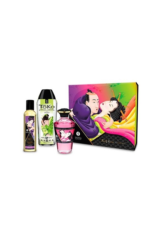 Kit de massage FRUITY KISSES Shunga 