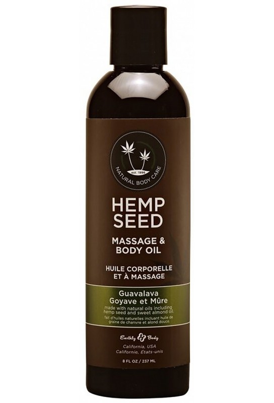 Huile de massage Guavalava Goyave et Mûre 237ml 