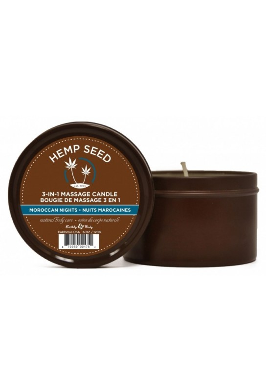 Bougie de massage Moroccan Nights 170g 