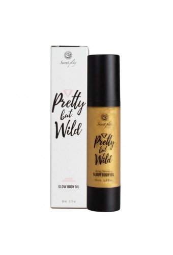 Huile corporelle éclatante Pretty But Wild 50ml 
