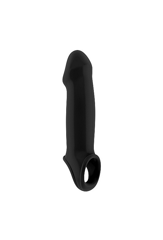 SONO 17 - Gaine à pénis Lisse noir 20 x 5.5cm 