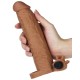 Etui pénien X-Tender n°4 19 x 4.5cm Marron 
