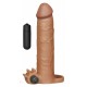 Gaine de pénis X-Tender N°5 20 x 4 cm Marron 