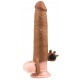 Gaine de pénis X-Tender N°5 20 x 4 cm Marron 