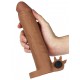 Gaine de pénis X-Tender N°5 20 x 4 cm Marron 