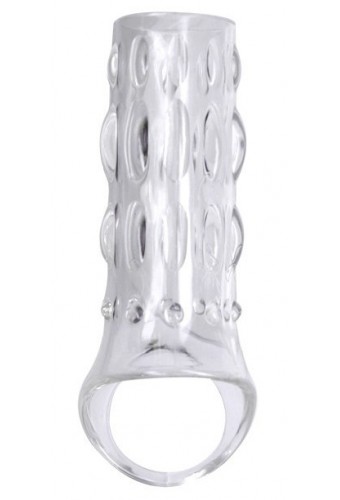 Gaine de pénis Power Cage 11 x 4cm Clear 