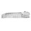 Gaine pour pénis Muscle Oxballs 24 x 5 cm transparente