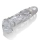 Gaine pour pénis Butch 17 x 5 cm Transparente 