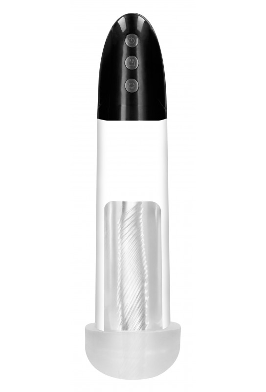 Pompe pour pénis + Masturbateur Cyber Pump 22 x 6cm 